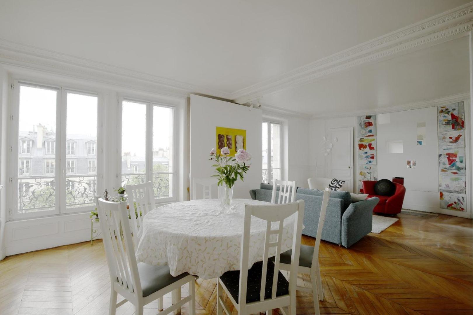 Apartament La Dame De Fer - Vue Magique Sur La Tour Eiffel Paryż Zewnętrze zdjęcie